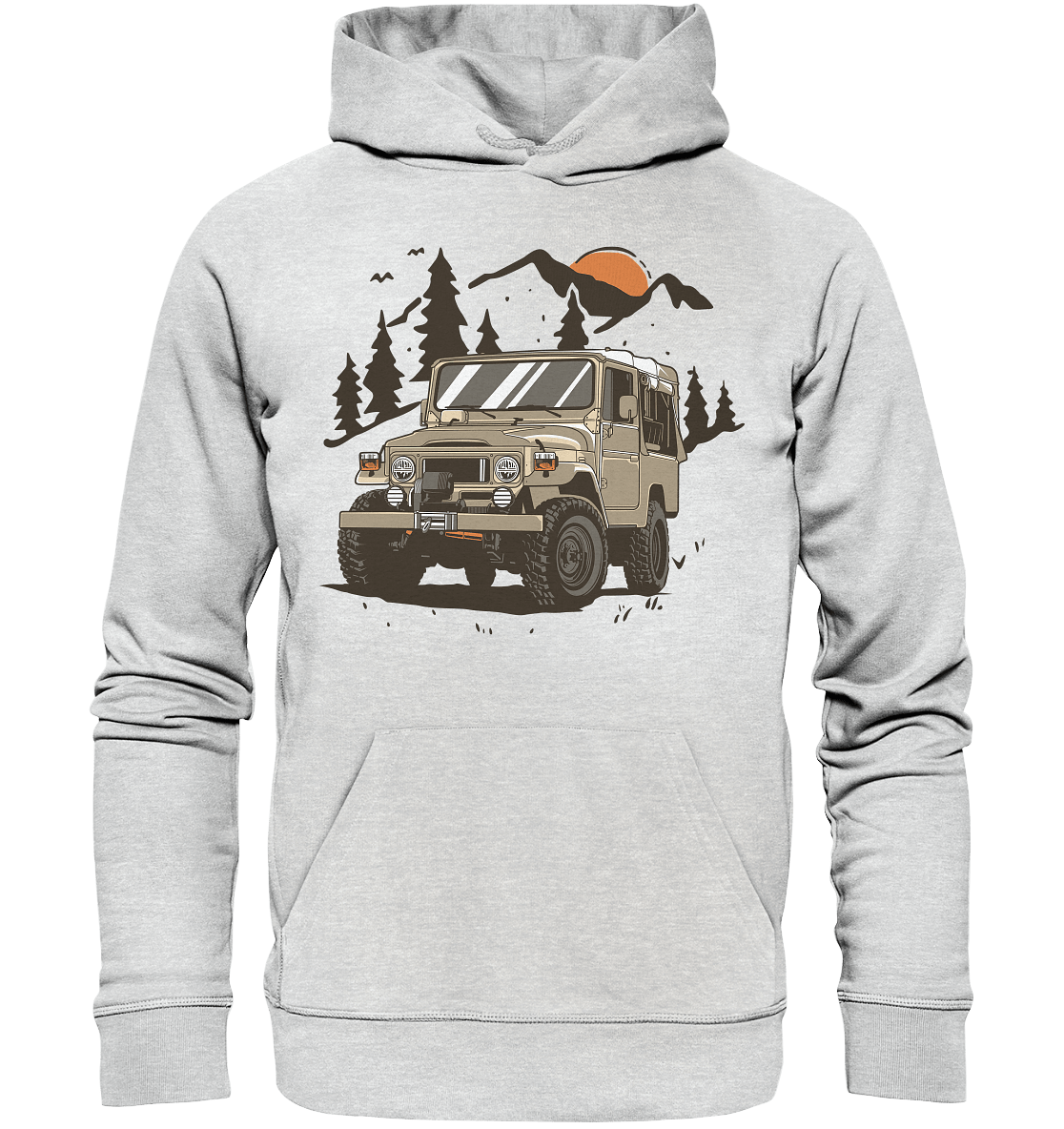 Toyota Landcruiser - Premium Unisex Hoodie - MotoMerch.de