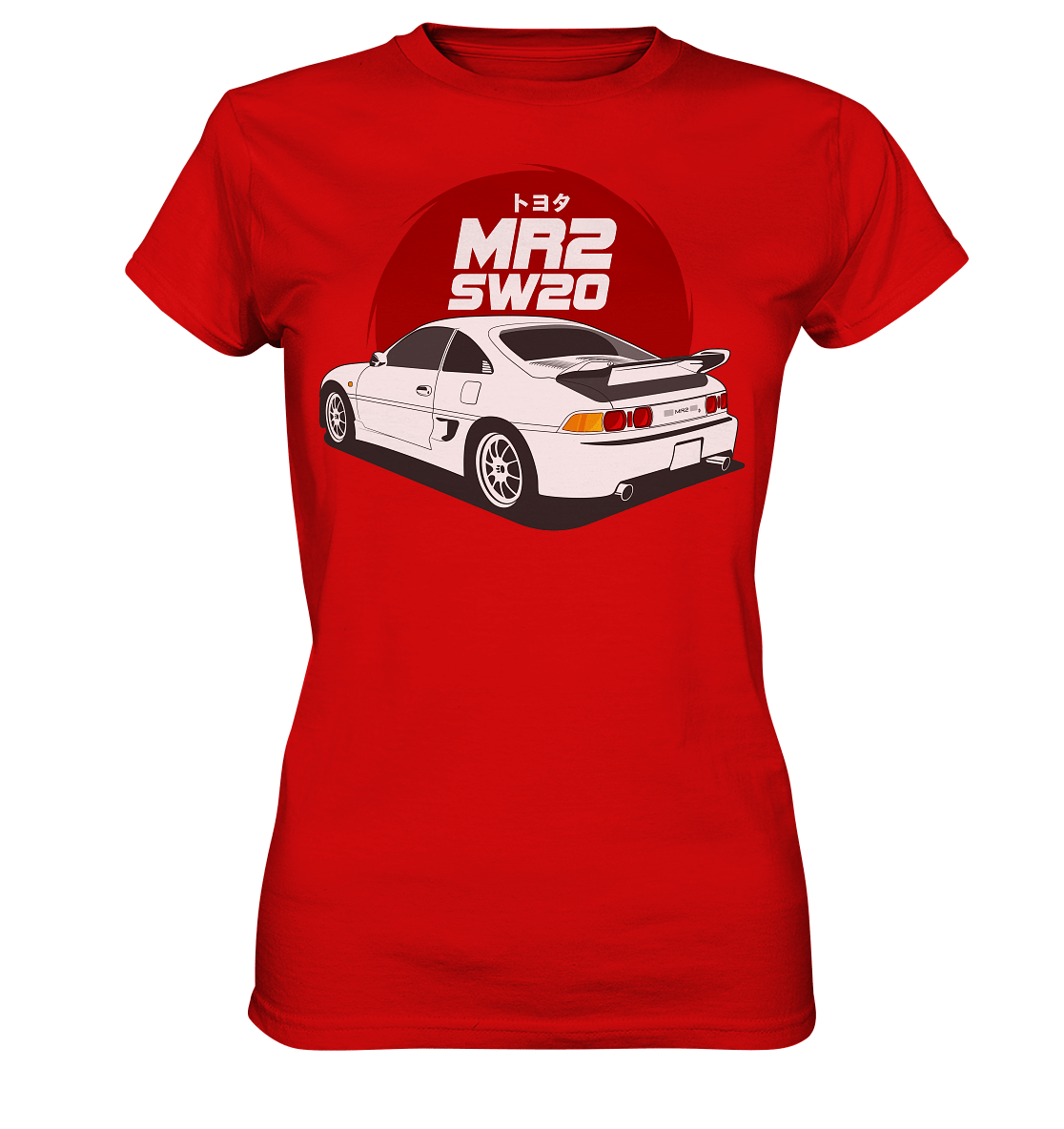 Toyota MR2 SW20 - Ladies Premium Shirt - MotoMerch.de