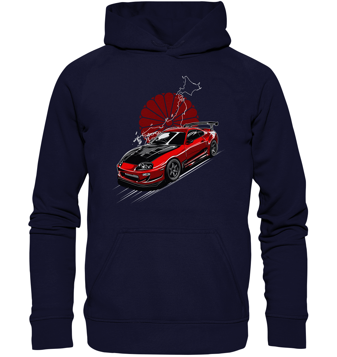 Toyota Supra - Basic Unisex Hoodie - MotoMerch.de