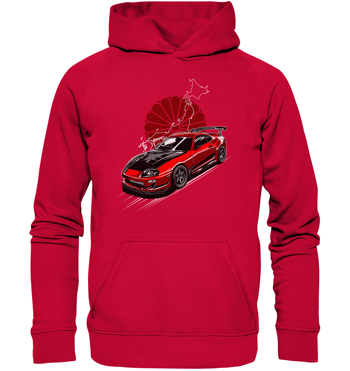 Toyota Supra - Basic Unisex Hoodie - MotoMerch.de