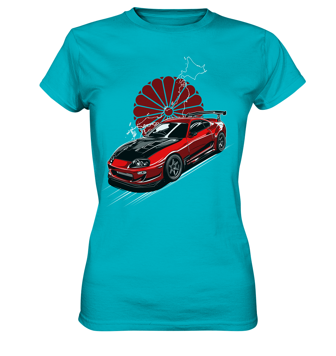 Toyota Supra - Ladies Premium Shirt - MotoMerch.de