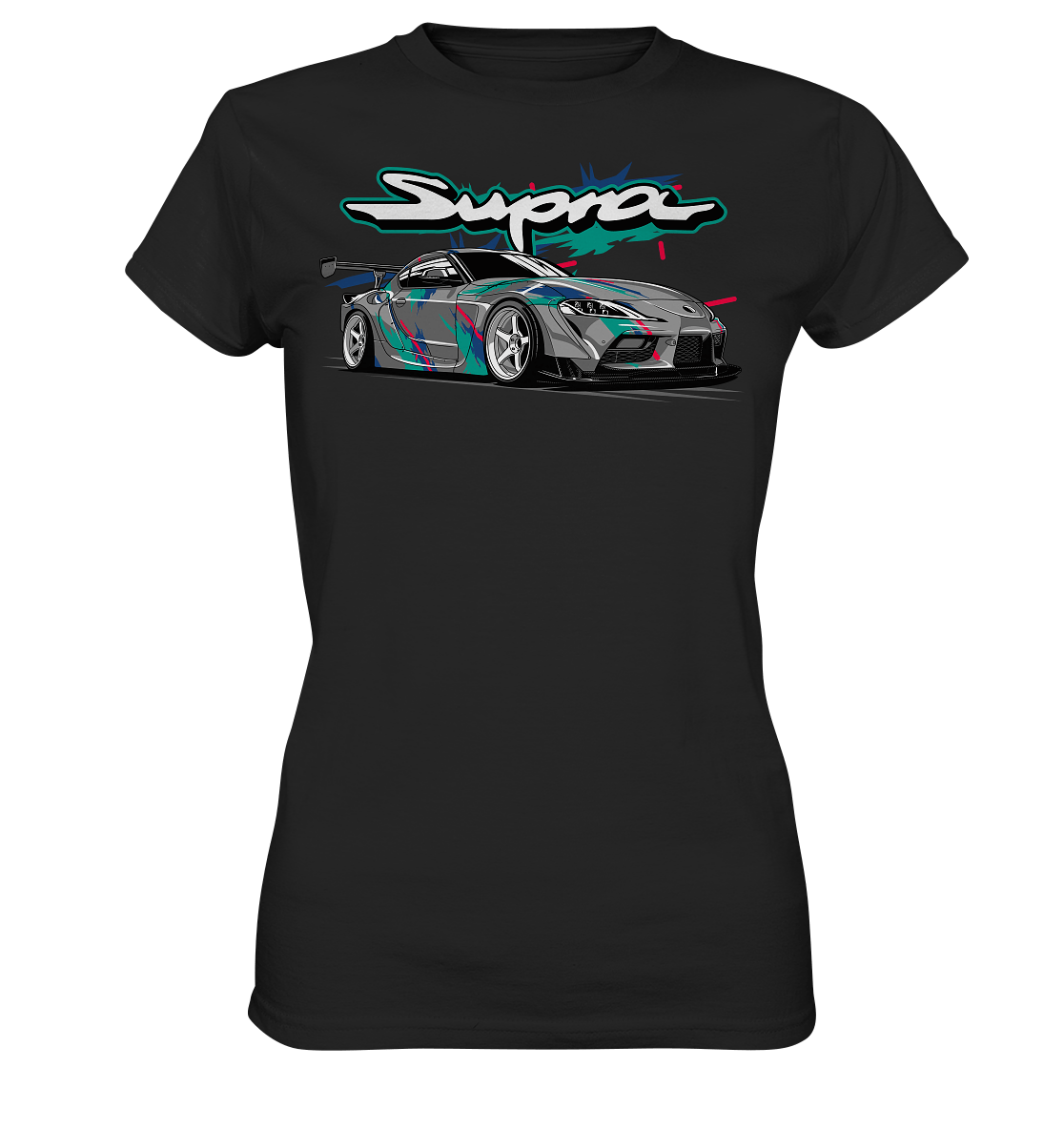 Toyota Supra MK5 - Ladies Premium Shirt - MotoMerch.de