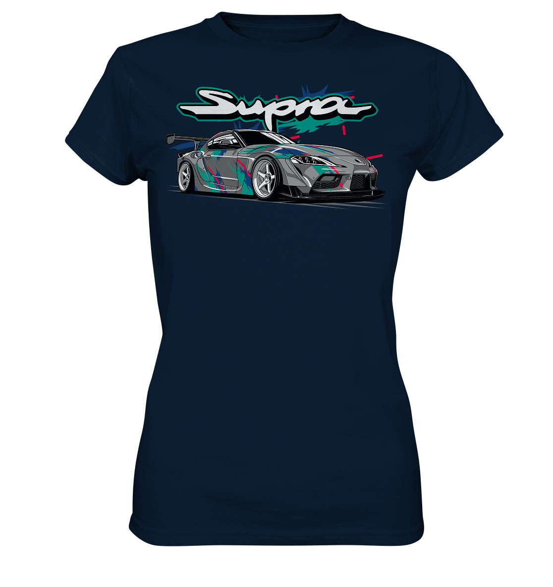 Toyota Supra MK5 - Ladies Premium Shirt - MotoMerch.de