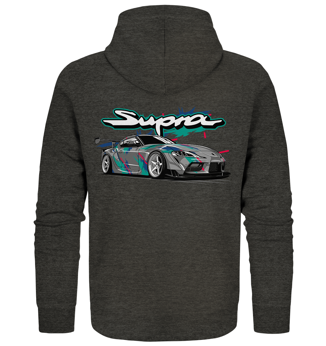 Toyota Supra MK5 - Organic Zipper - MotoMerch.de