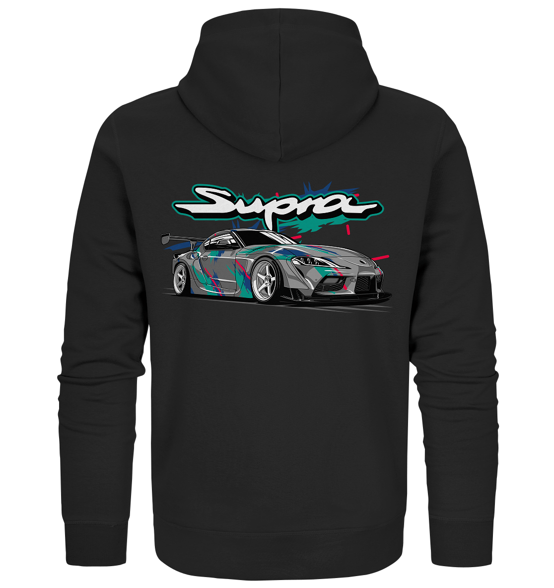 Toyota Supra MK5 - Organic Zipper - MotoMerch.de