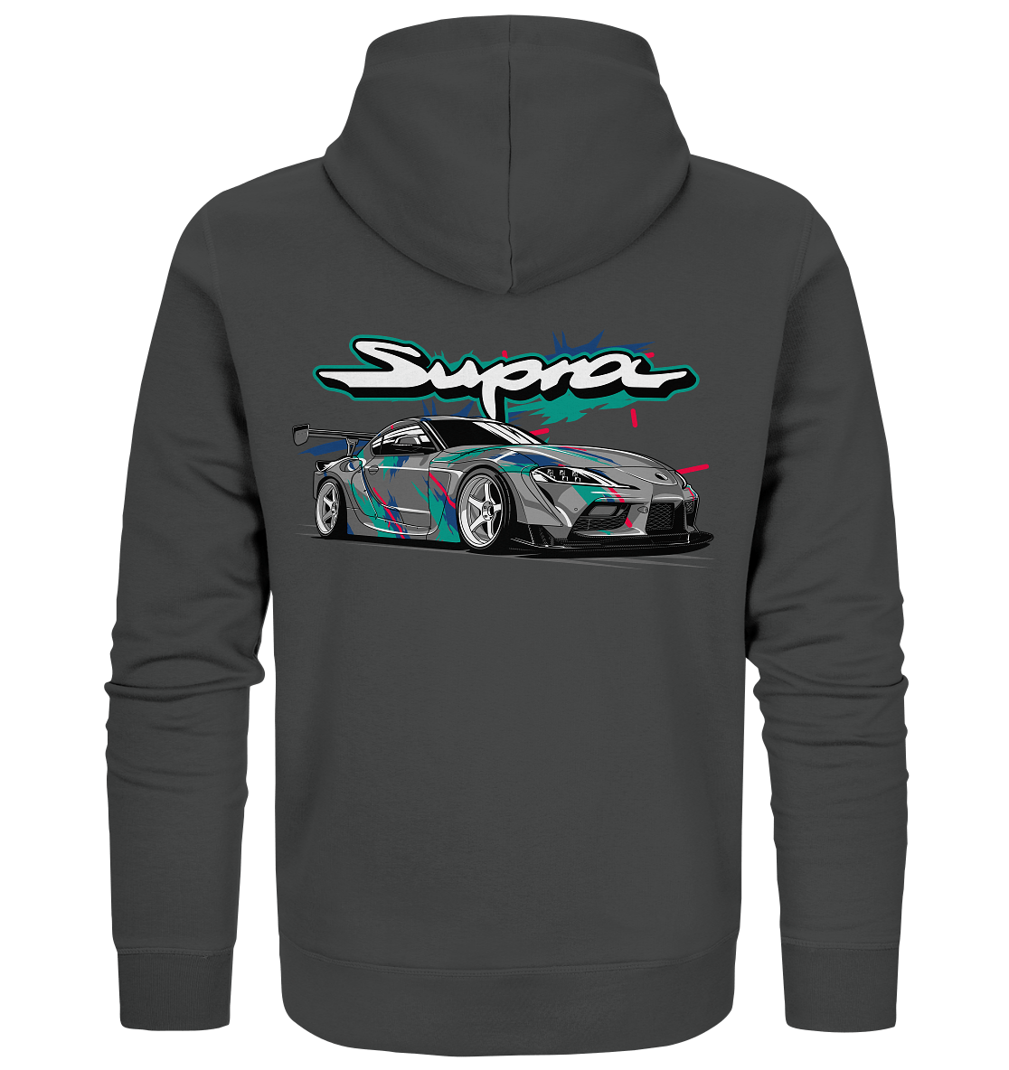 Toyota Supra MK5 - Organic Zipper - MotoMerch.de