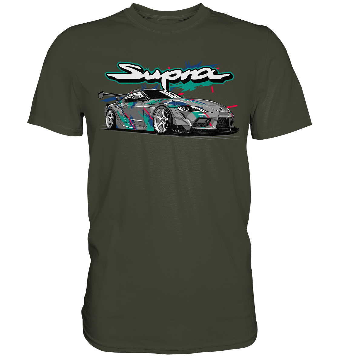 Toyota Supra MK5 - Premium Shirt - MotoMerch.de