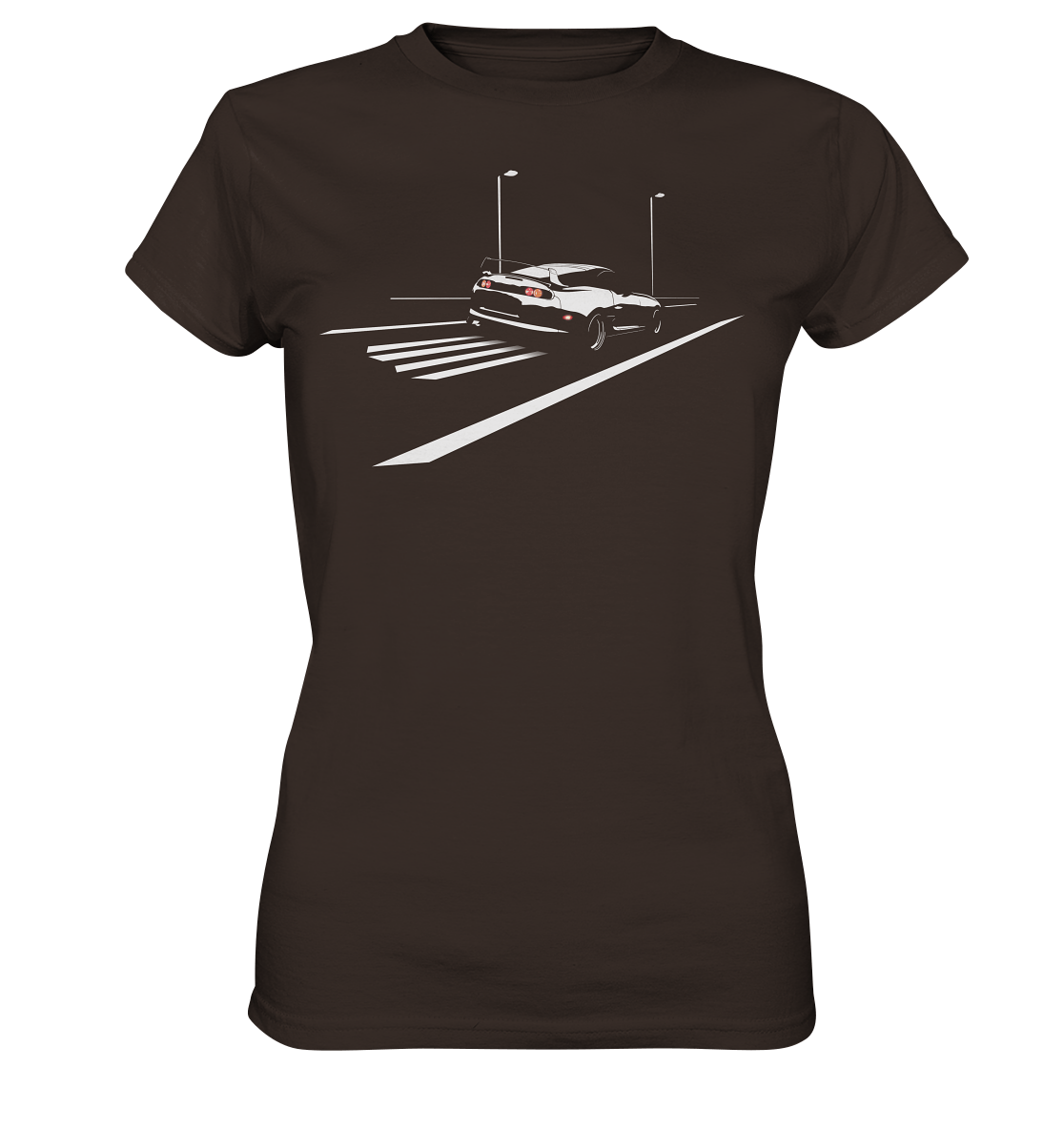 Toyota Supra MKIV Nightride - Ladies Premium Shirt - MotoMerch.de