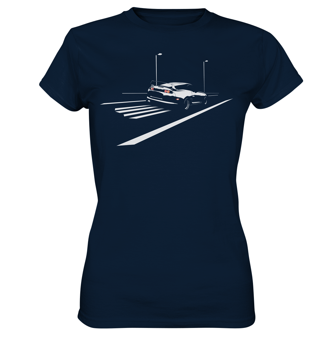 Toyota Supra MKIV Nightride - Ladies Premium Shirt - MotoMerch.de