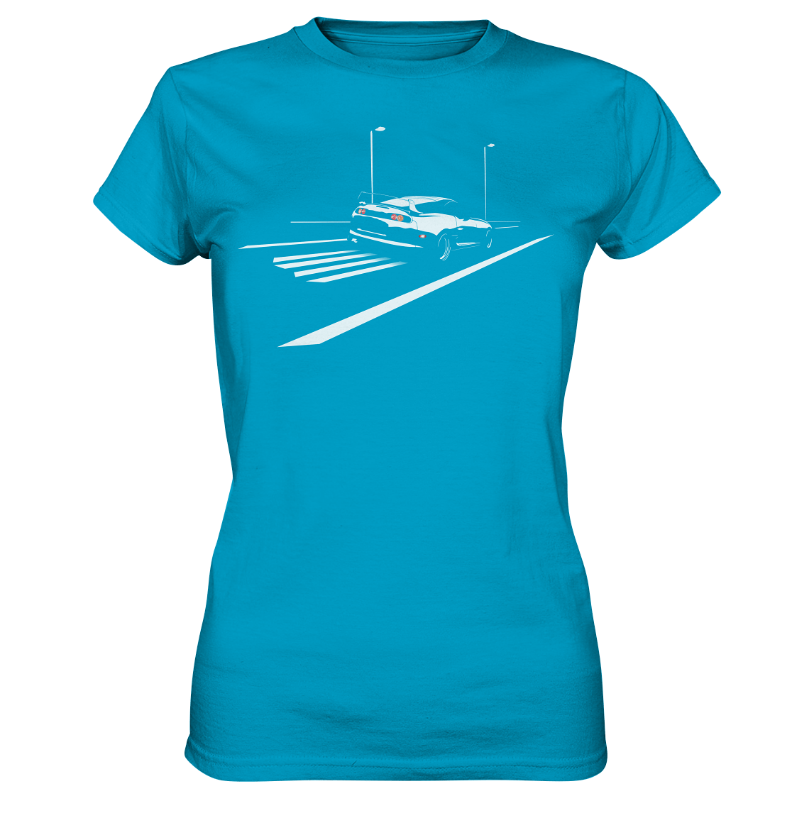 Toyota Supra MKIV Nightride - Ladies Premium Shirt - MotoMerch.de