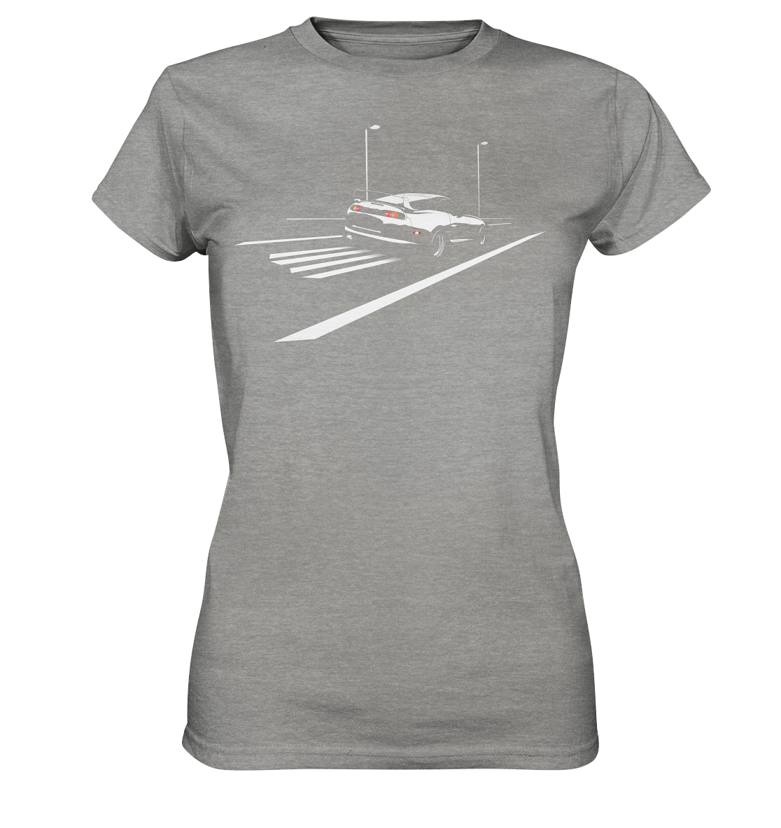 Toyota Supra MKIV Nightride - Ladies Premium Shirt - MotoMerch.de