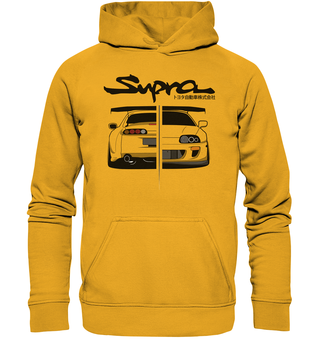 Toyota Supra MKIV Twoface - Basic Unisex Hoodie - MotoMerch.de