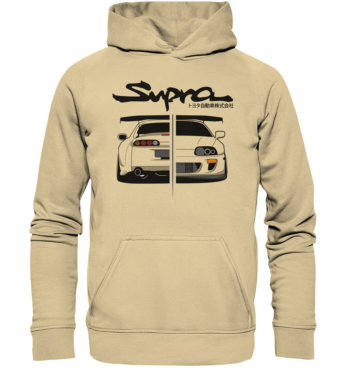 Toyota Supra MKIV Twoface - Basic Unisex Hoodie - MotoMerch.de