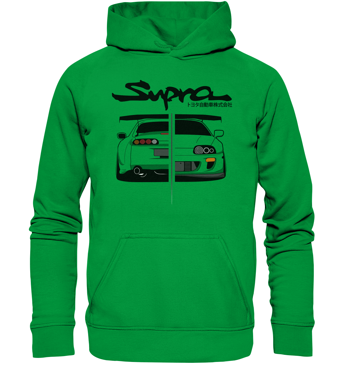 Toyota Supra MKIV Twoface - Basic Unisex Hoodie - MotoMerch.de