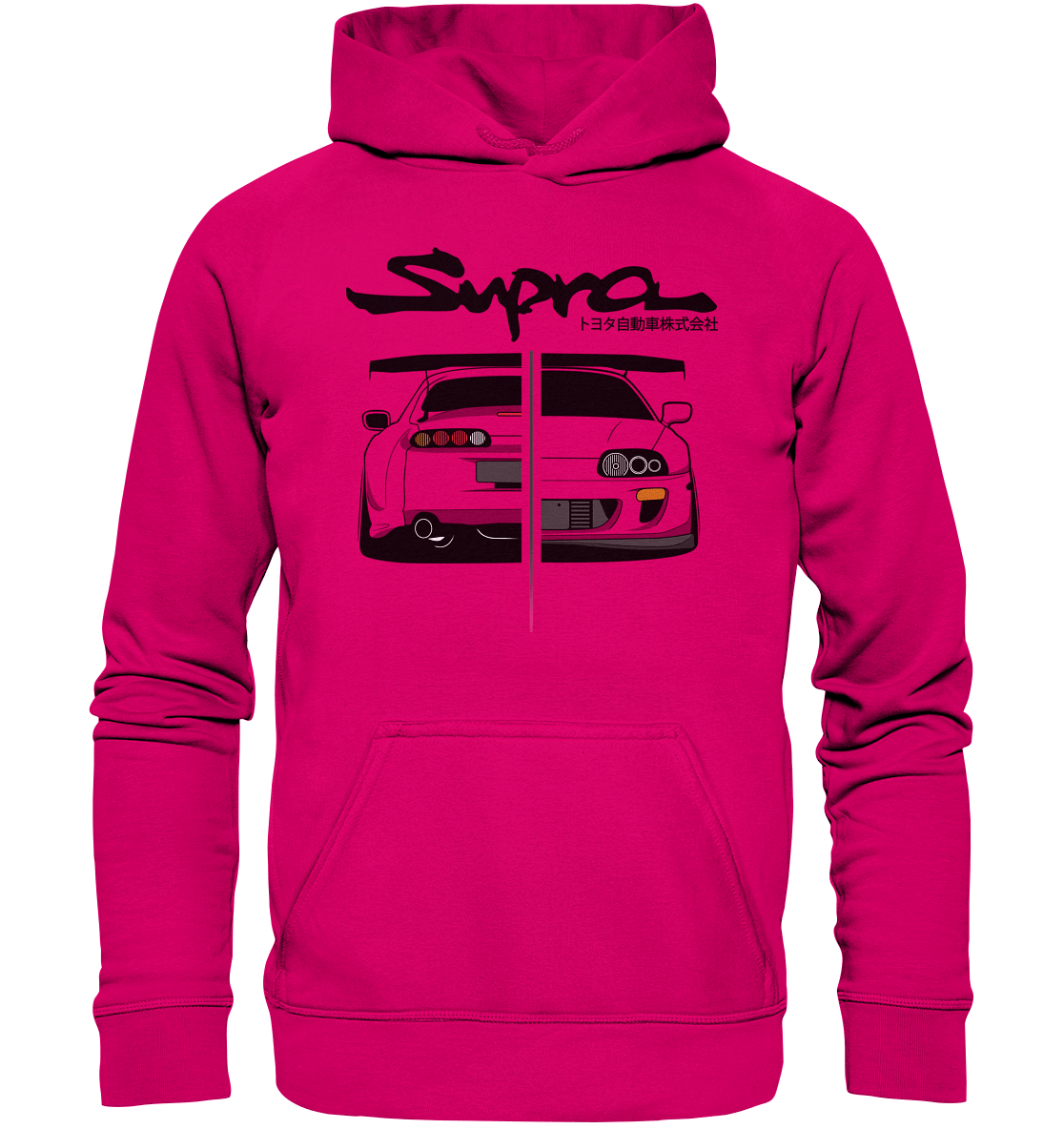 Toyota Supra MKIV Twoface - Basic Unisex Hoodie - MotoMerch.de