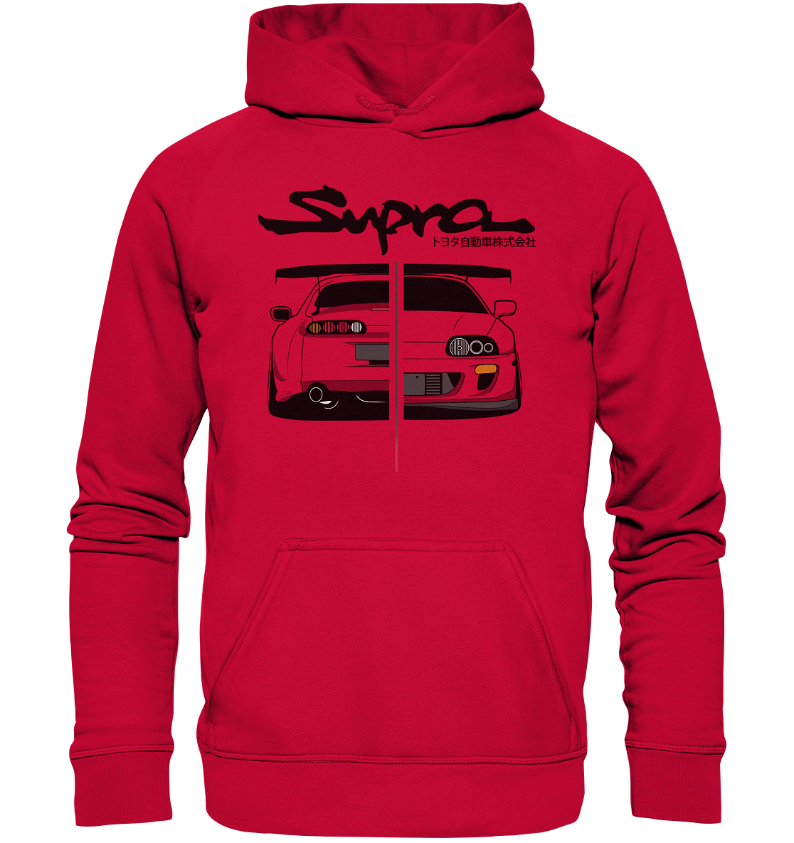 Toyota Supra MKIV Twoface - Basic Unisex Hoodie - MotoMerch.de