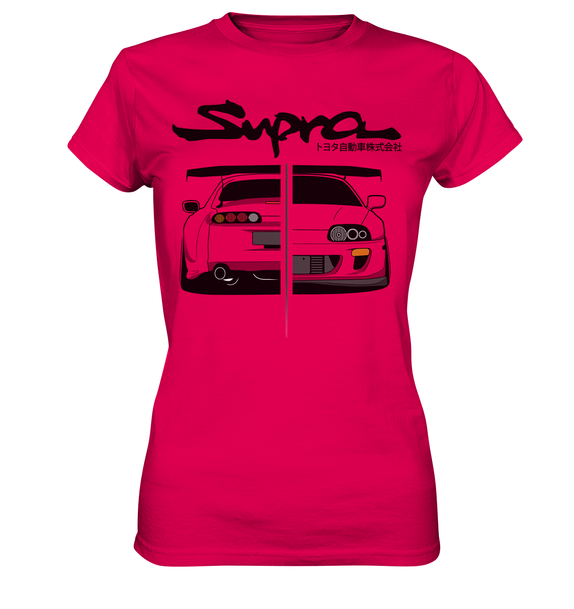Toyota Supra MKIV Twoface - Ladies Premium Shirt - MotoMerch.de