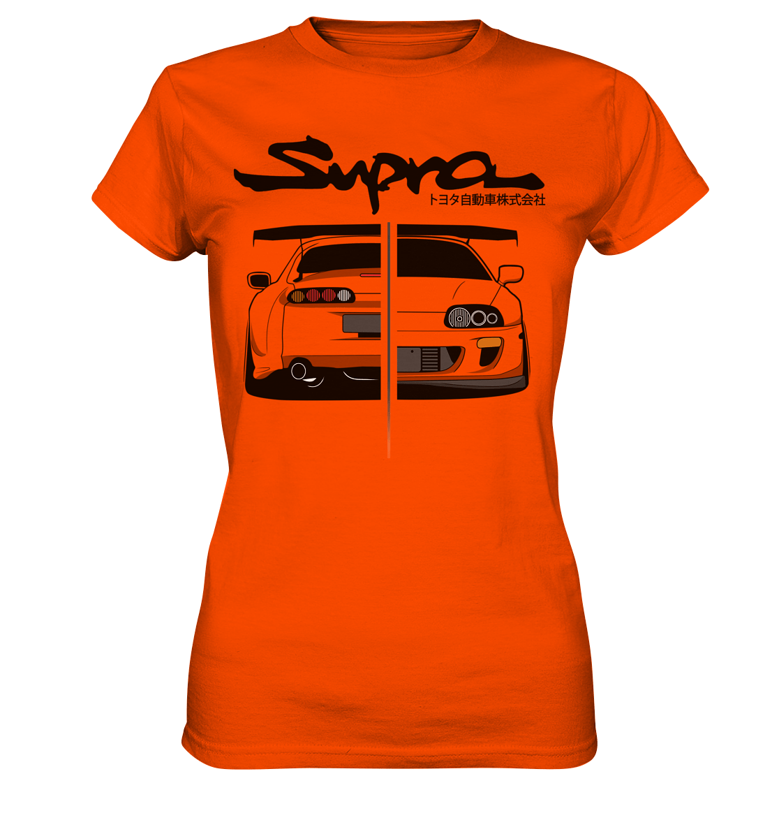 Toyota Supra MKIV Twoface - Ladies Premium Shirt - MotoMerch.de