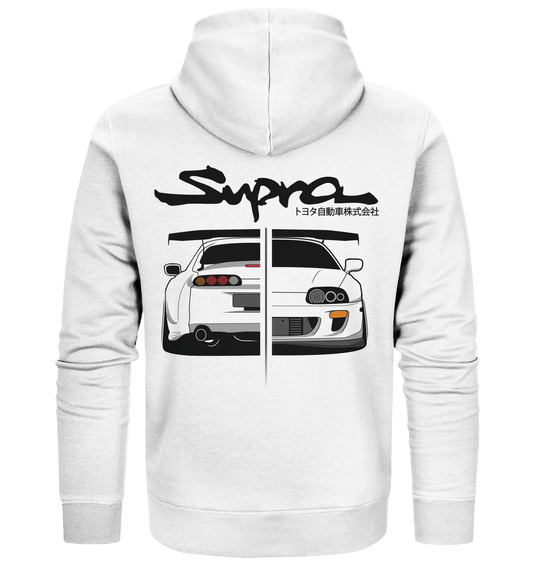 Toyota Supra MKIV Twoface - Organic Zipper - MotoMerch.de