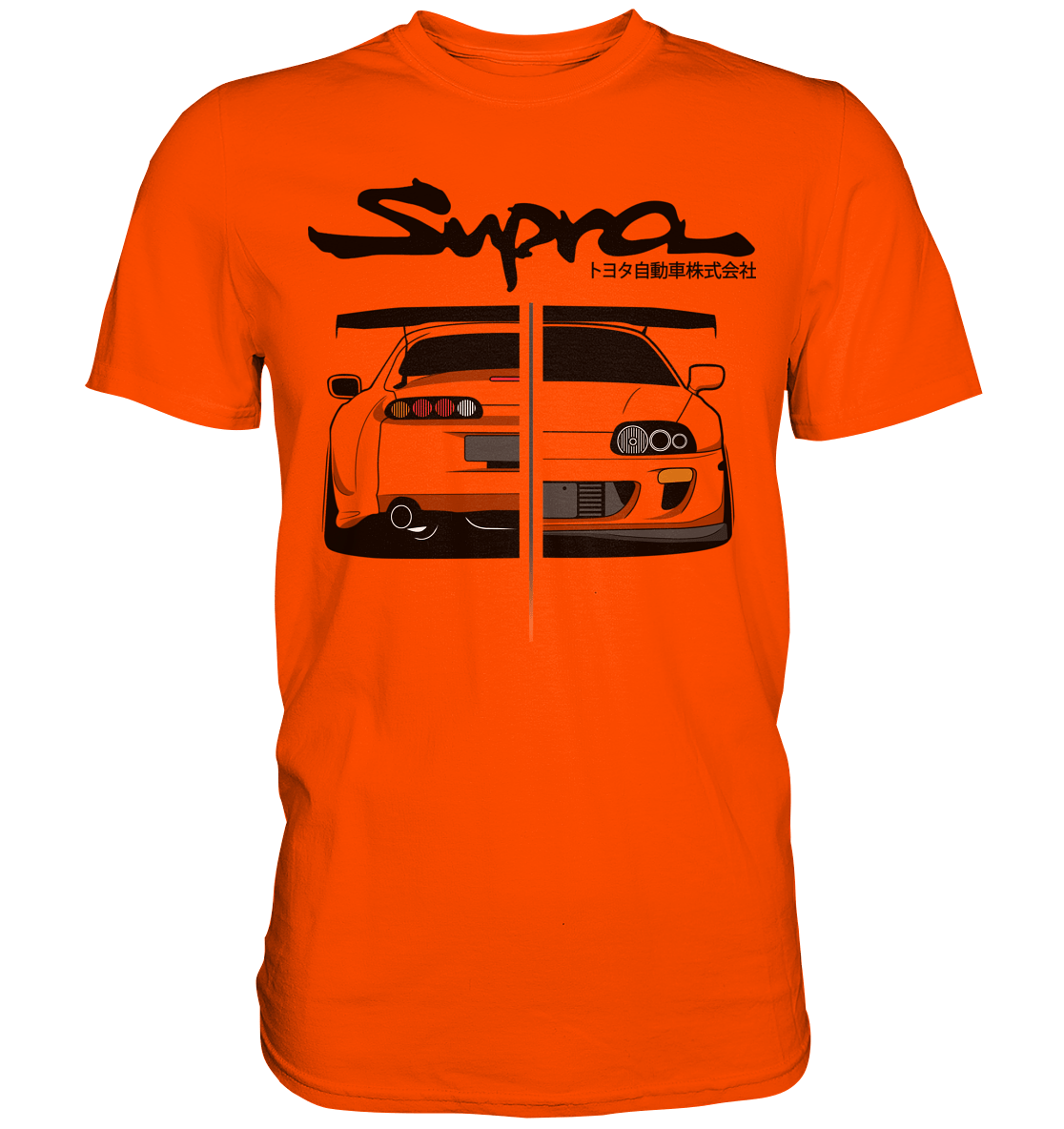 Toyota Supra MKIV Twoface - Premium Shirt - MotoMerch.de