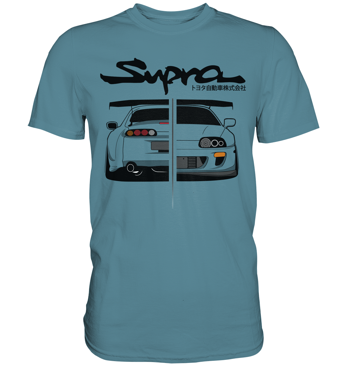 Toyota Supra MKIV Twoface - Premium Shirt - MotoMerch.de