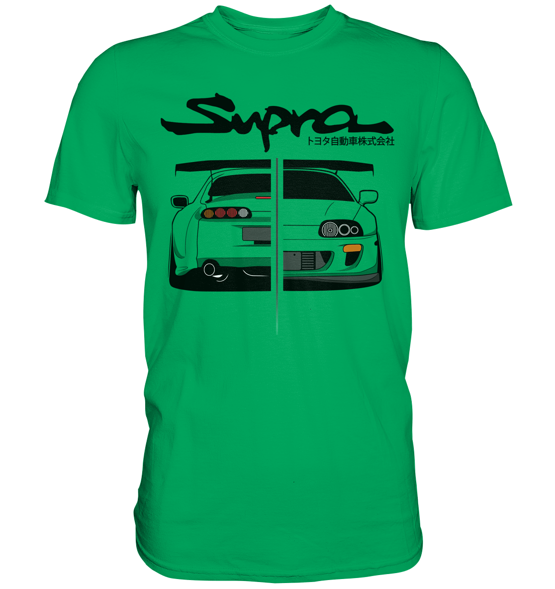 Toyota Supra MKIV Twoface - Premium Shirt - MotoMerch.de