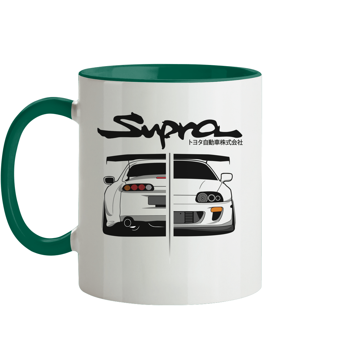 Toyota Supra MKIV Twoface - Tasse zweifarbig - MotoMerch.de