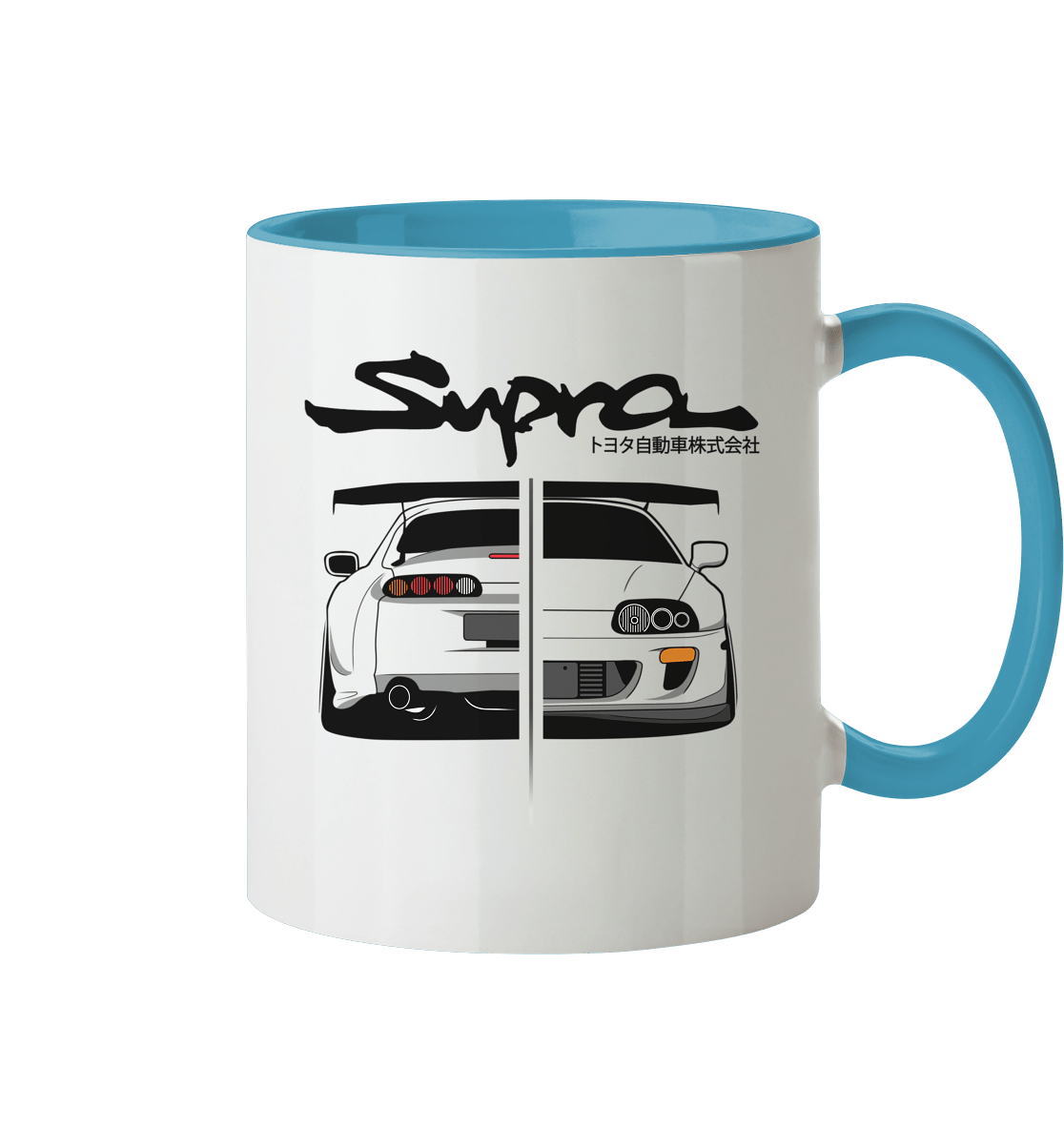 Toyota Supra MKIV Twoface - Tasse zweifarbig - MotoMerch.de