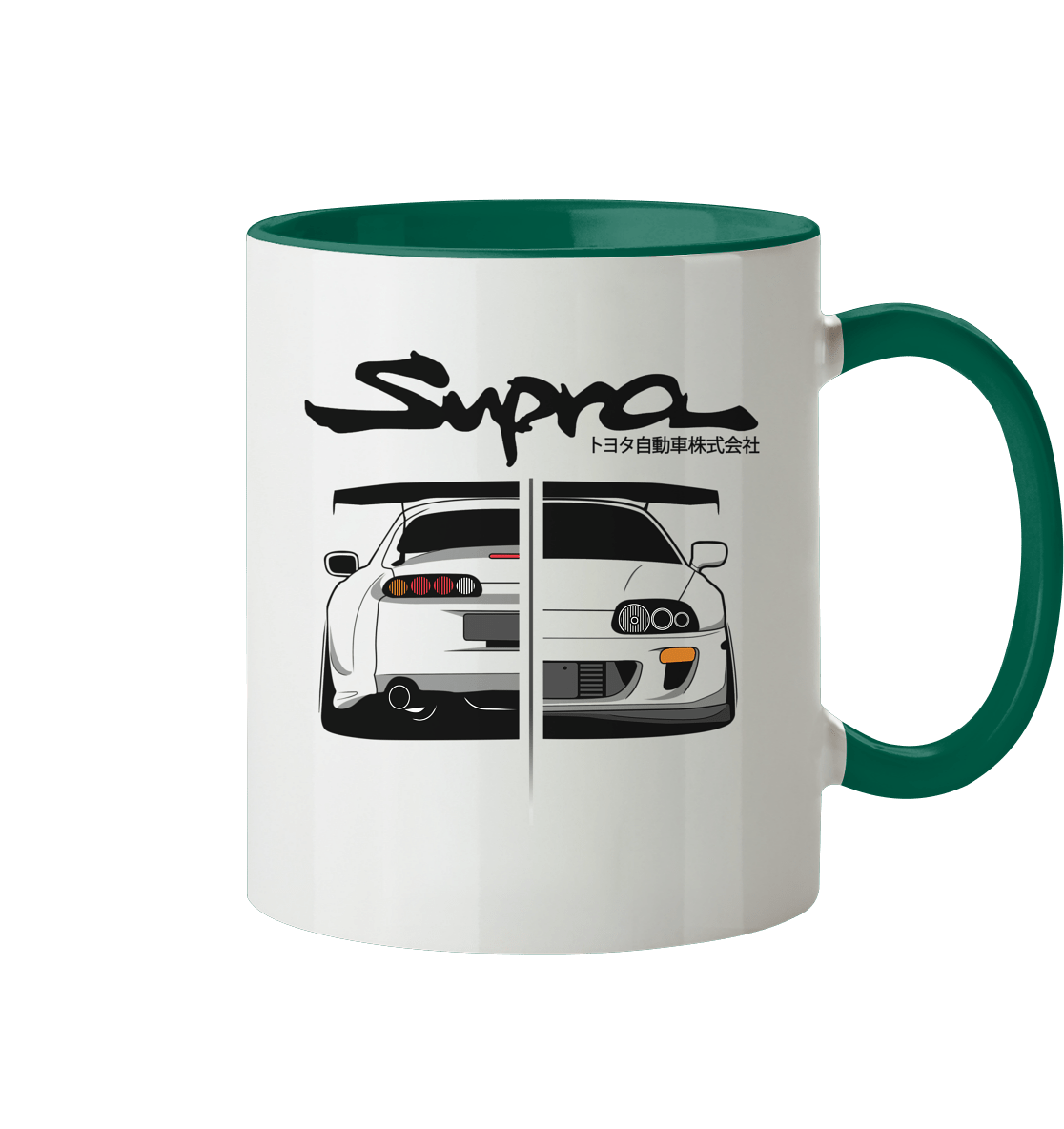 Toyota Supra MKIV Twoface - Tasse zweifarbig - MotoMerch.de