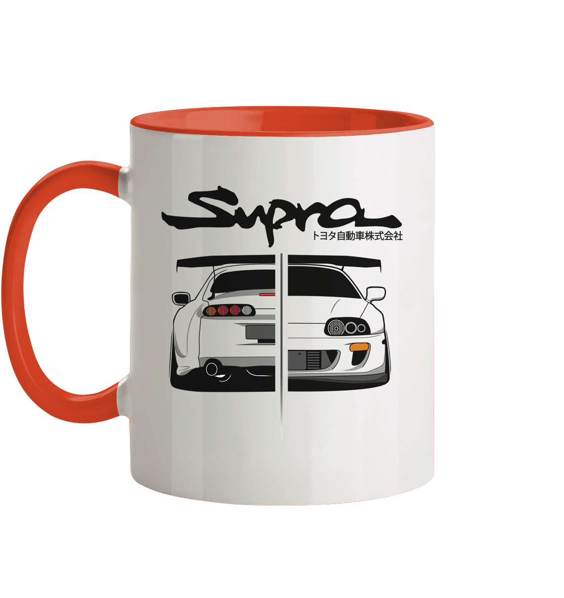 Toyota Supra MKIV Twoface - Tasse zweifarbig - MotoMerch.de