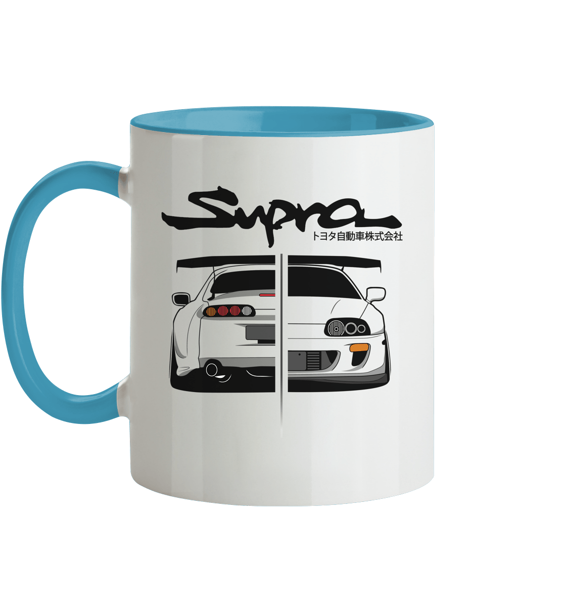 Toyota Supra MKIV Twoface - Tasse zweifarbig - MotoMerch.de