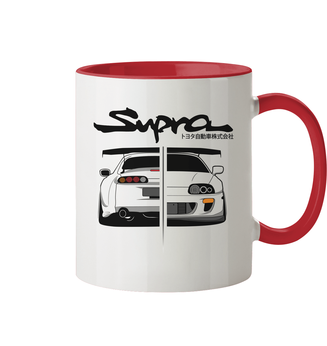 Toyota Supra MKIV Twoface - Tasse zweifarbig - MotoMerch.de