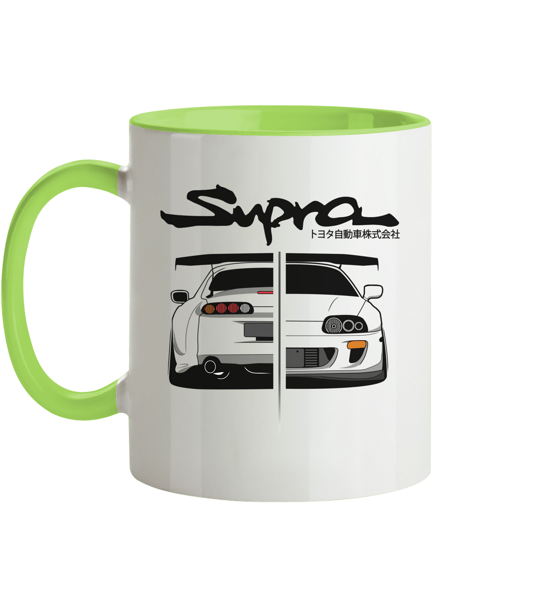 Toyota Supra MKIV Twoface - Tasse zweifarbig - MotoMerch.de