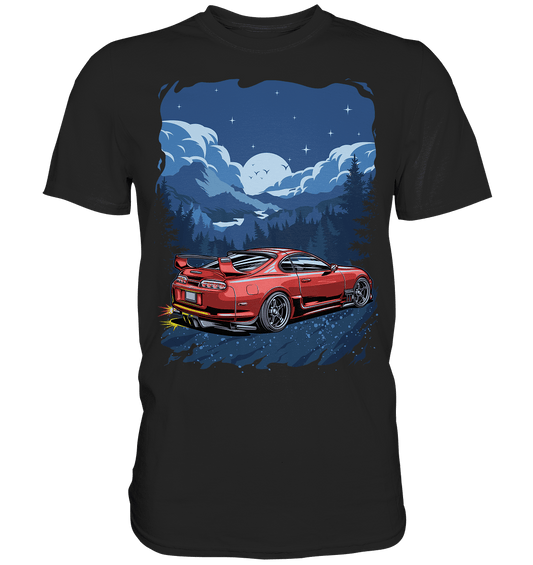 Toyota Supra Nightride - Premium Shirt - MotoMerch.de