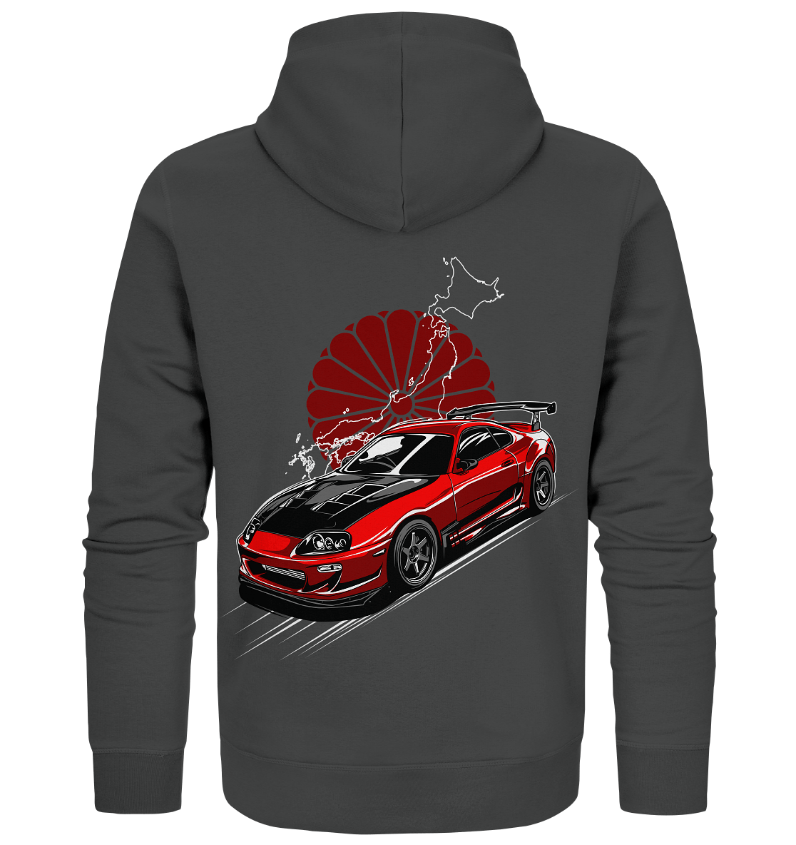 Toyota Supra - Organic Zipper - MotoMerch.de