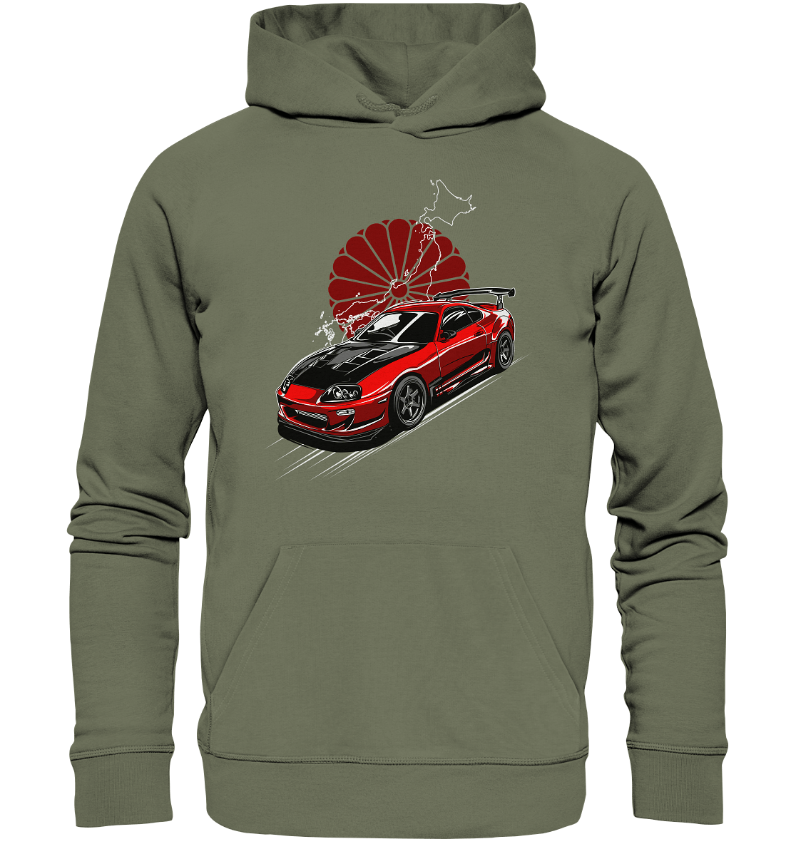 Toyota Supra - Premium Unisex Hoodie - MotoMerch.de