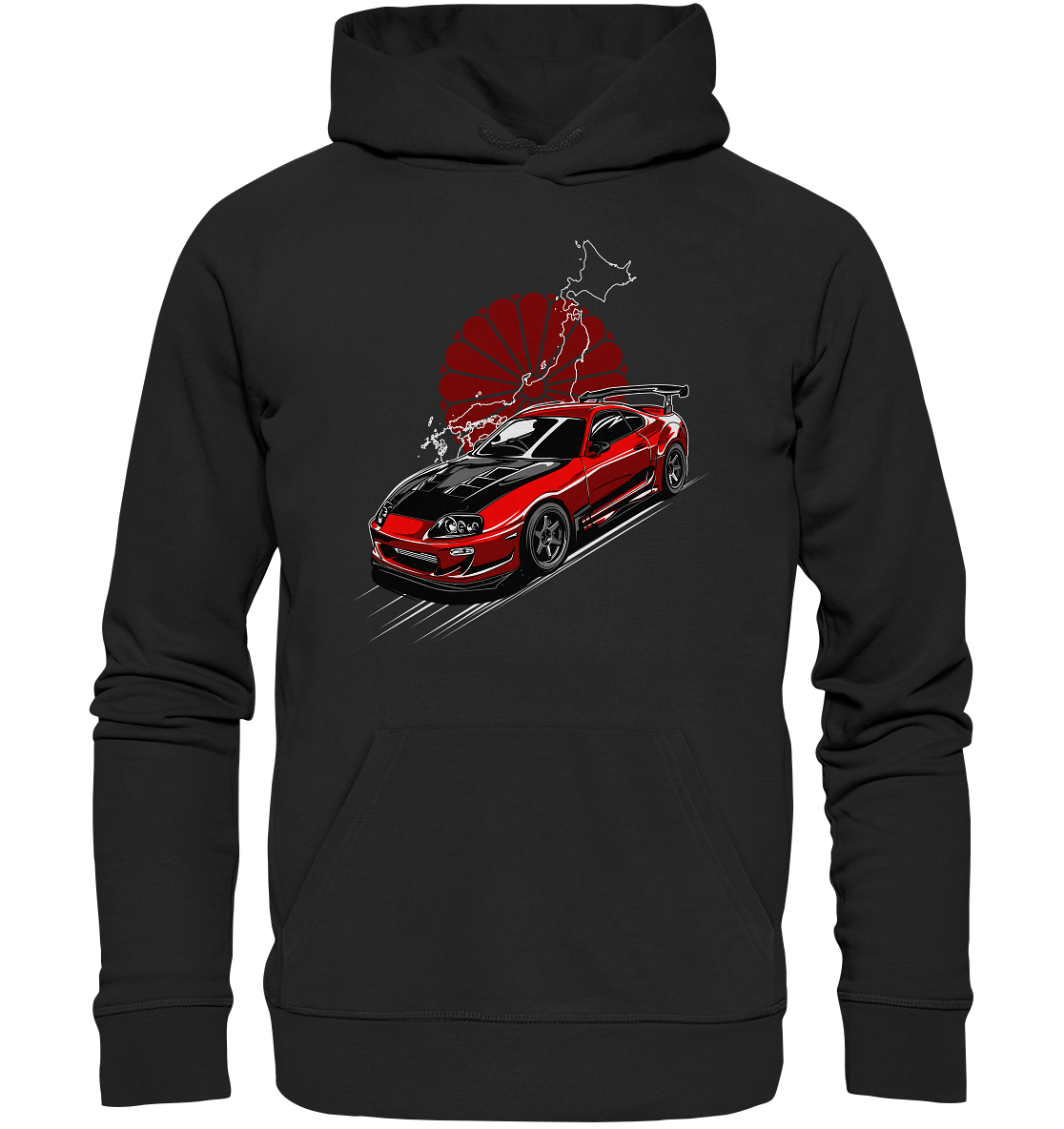 Toyota Supra - Premium Unisex Hoodie - MotoMerch.de