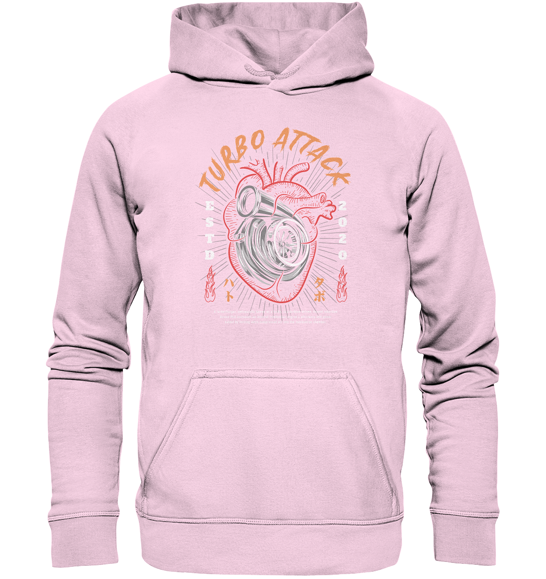 Turbo Attack - Basic Unisex Hoodie - MotoMerch.de