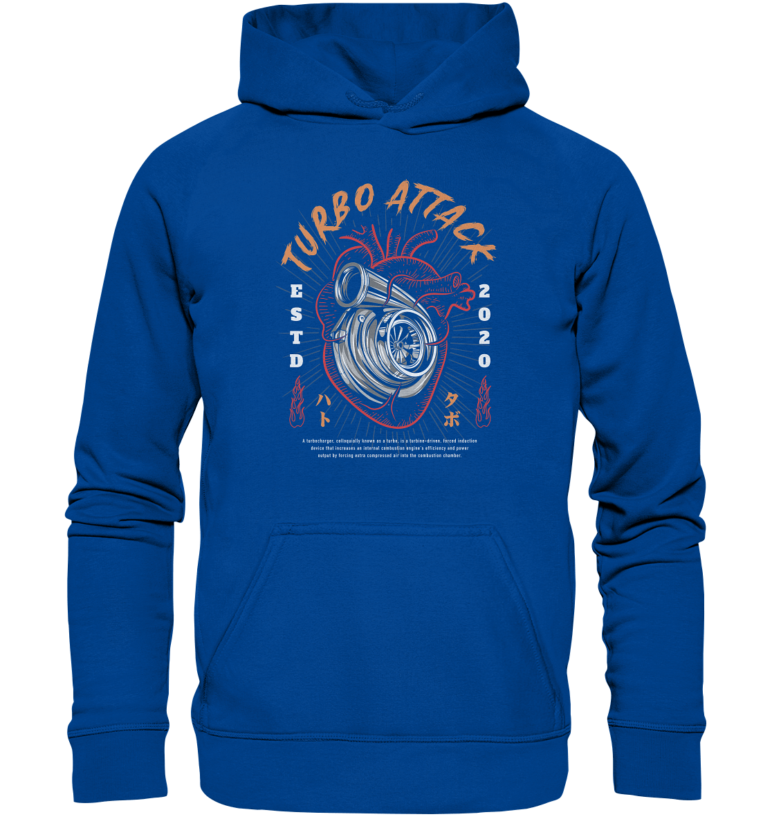 Turbo Attack - Basic Unisex Hoodie - MotoMerch.de