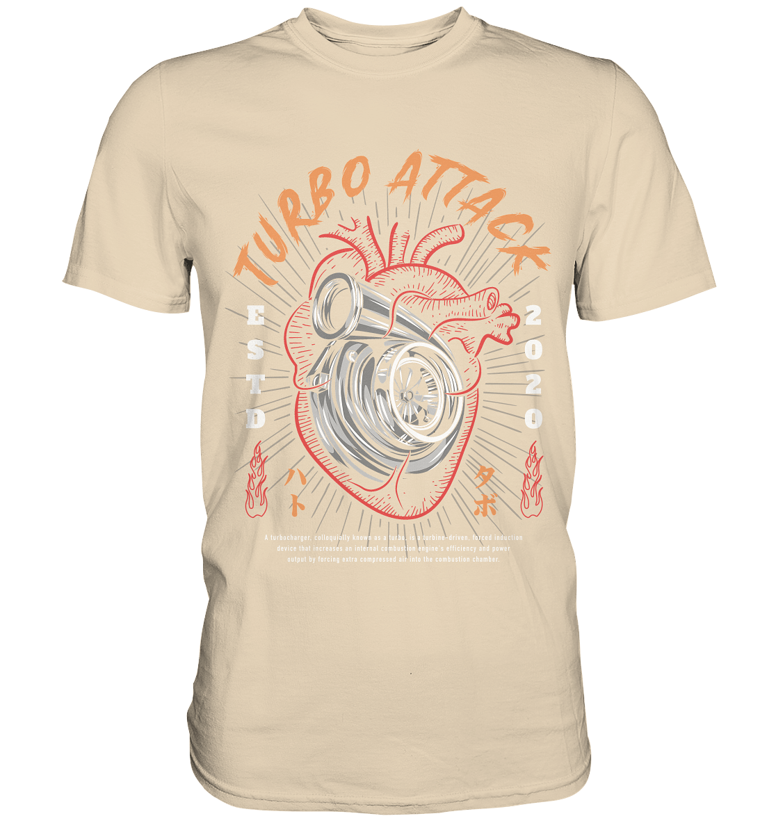 Turbo Attack - Premium Shirt - MotoMerch.de