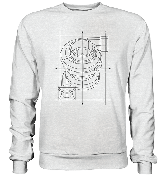 Turbo dunkel - Premium Sweatshirt - MotoMerch.de