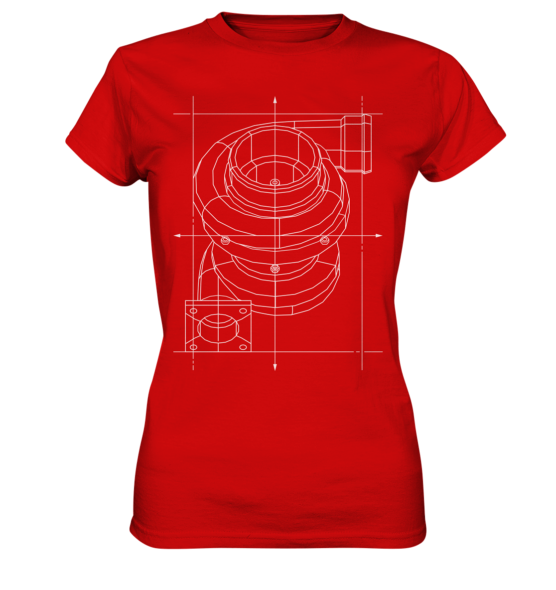 Turbo hell - Ladies Premium Shirt - MotoMerch.de