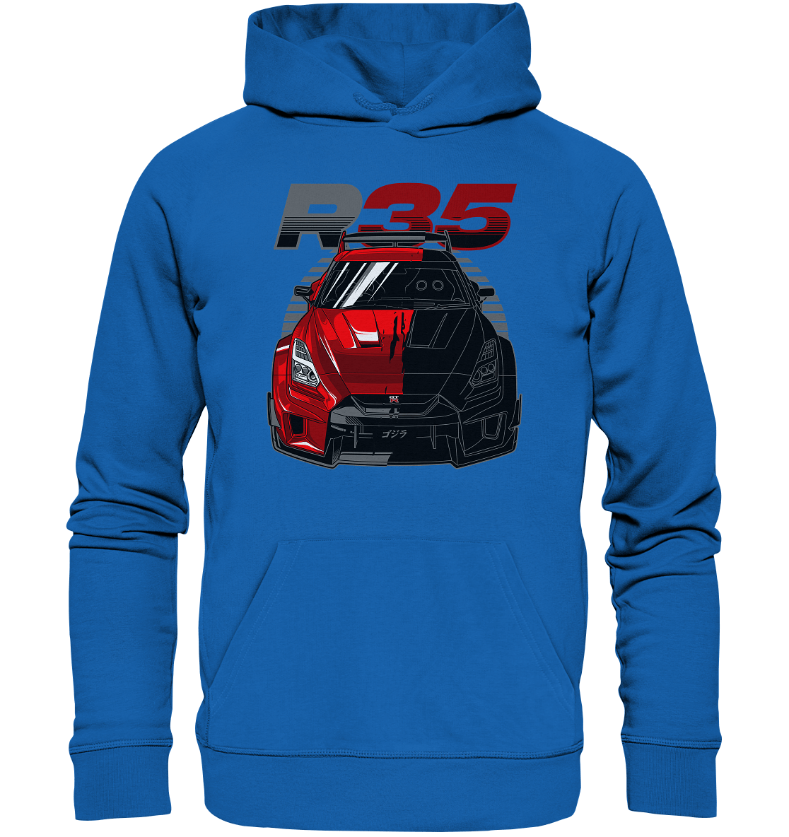 TwoFace Nissan R35 GT-R - Premium Unisex Hoodie - MotoMerch.de