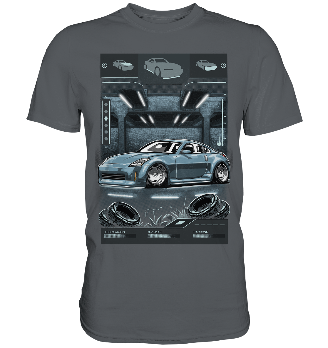 Underground Nissan 350Z - Premium Shirt - MotoMerch.de