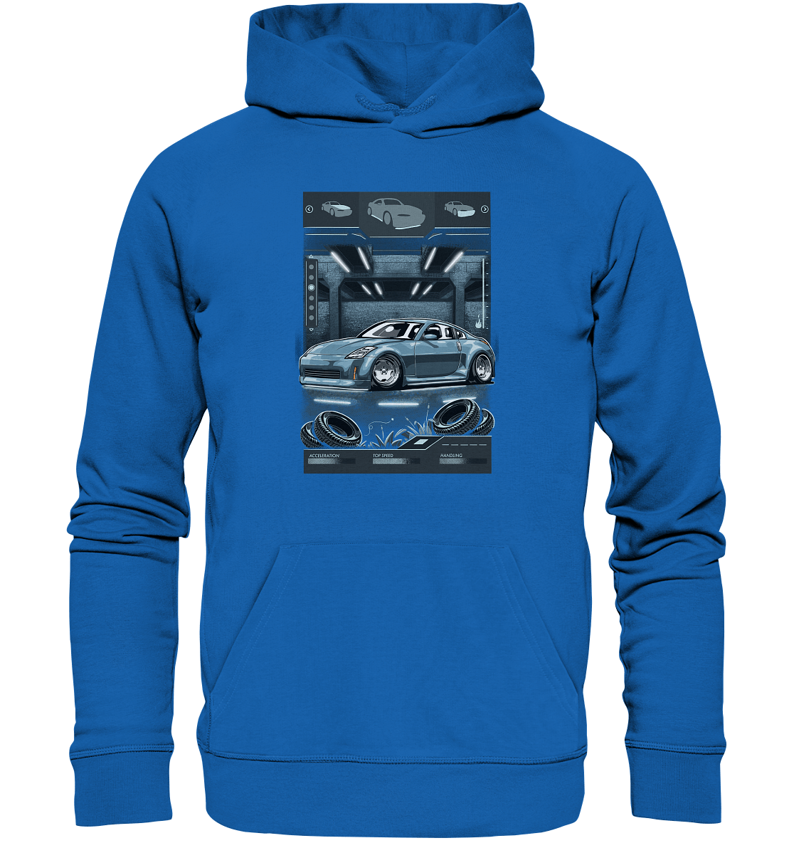 Underground Nissan 350Z - Premium Unisex Hoodie - MotoMerch.de