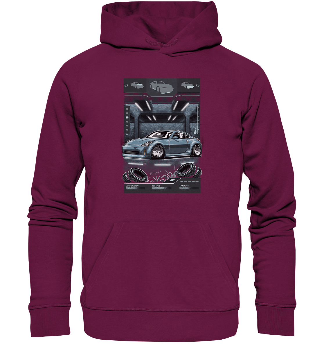 Underground Nissan 350Z - Premium Unisex Hoodie - MotoMerch.de