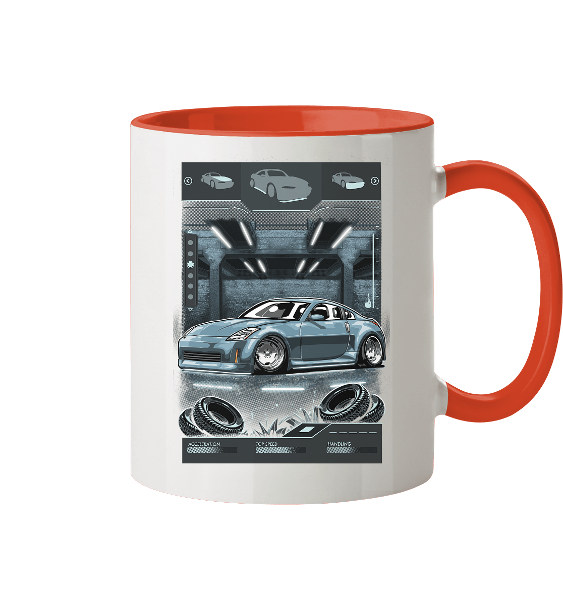 Underground Nissan 350Z - Tasse zweifarbig - MotoMerch.de
