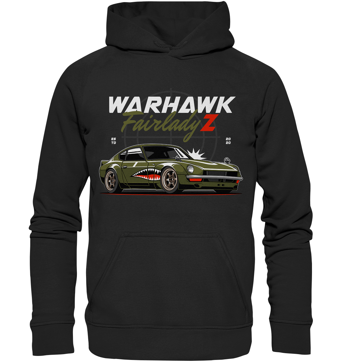 Warhawk 240Z - Basic Unisex Hoodie XL - MotoMerch.de