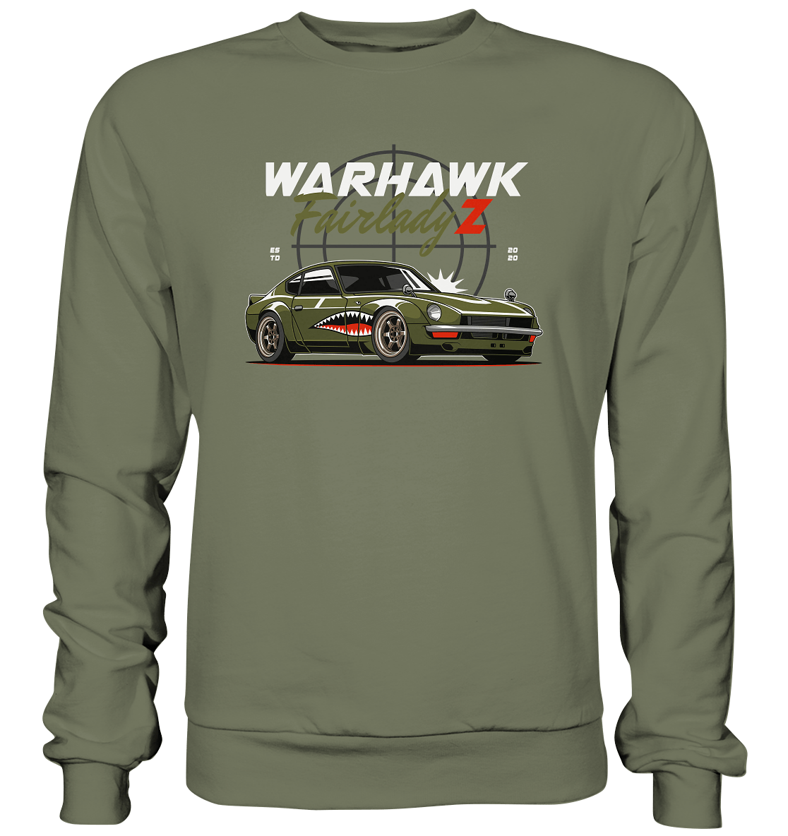 Warhawk 240Z - Premium Sweatshirt - MotoMerch.de