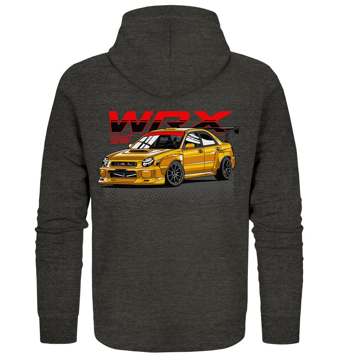 Widebody Bugeye WRX STI - Organic Zipper - MotoMerch.de